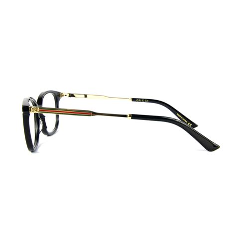 occhiali gucci 0202o|Gucci™ GG0202O Rectangle Eyeglasses .